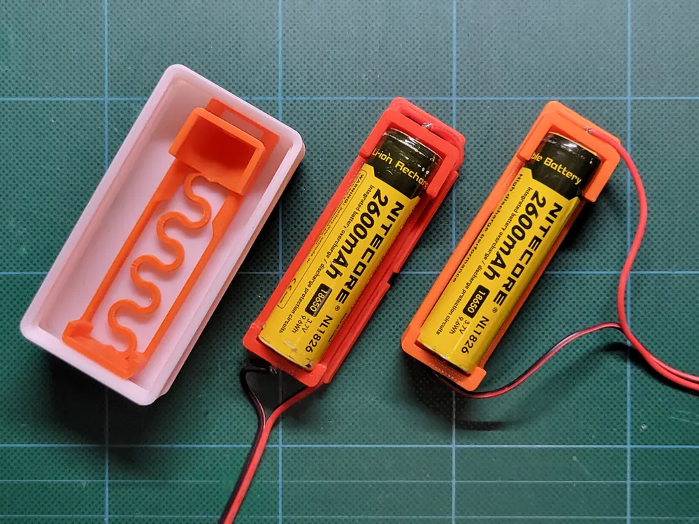 18650 Battery Holder by hargo