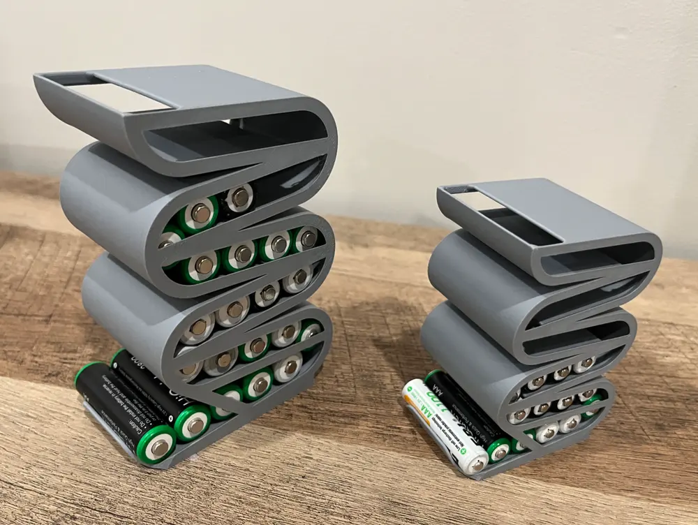 AA & AAA Battery Dispenser by chrisb