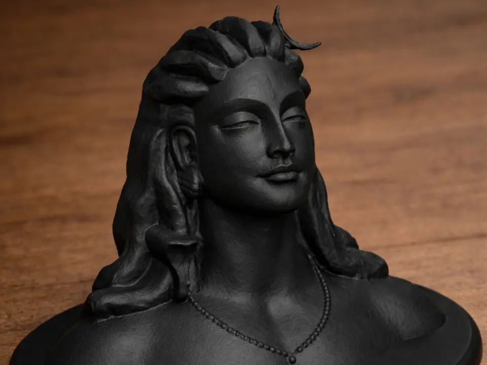 Adiyogi Shiva Sculpture by Hegde