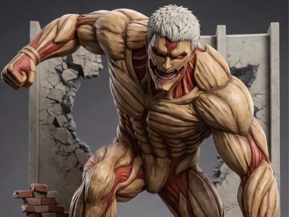 Armored Titan Epic Diorama (Attack on Titan) by Cadel