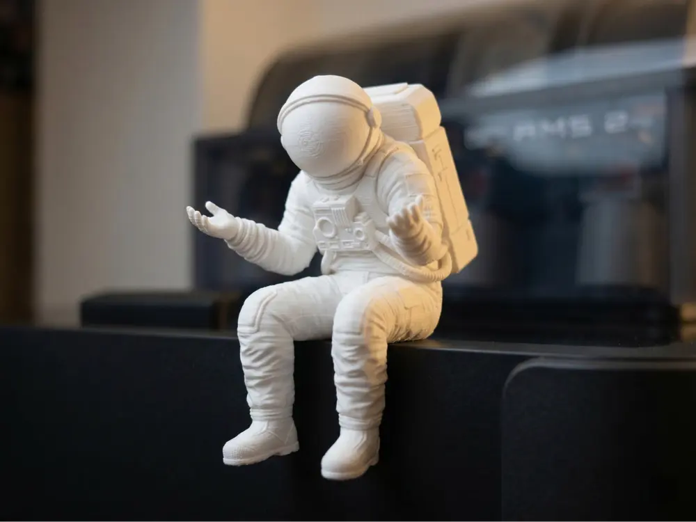 Astro-Shrug: The Perplexed Astronaut by Lynns