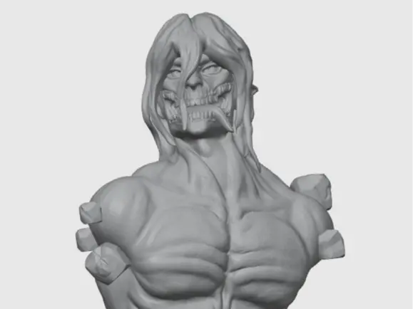 Attack Titan Figure by Chao Mohit