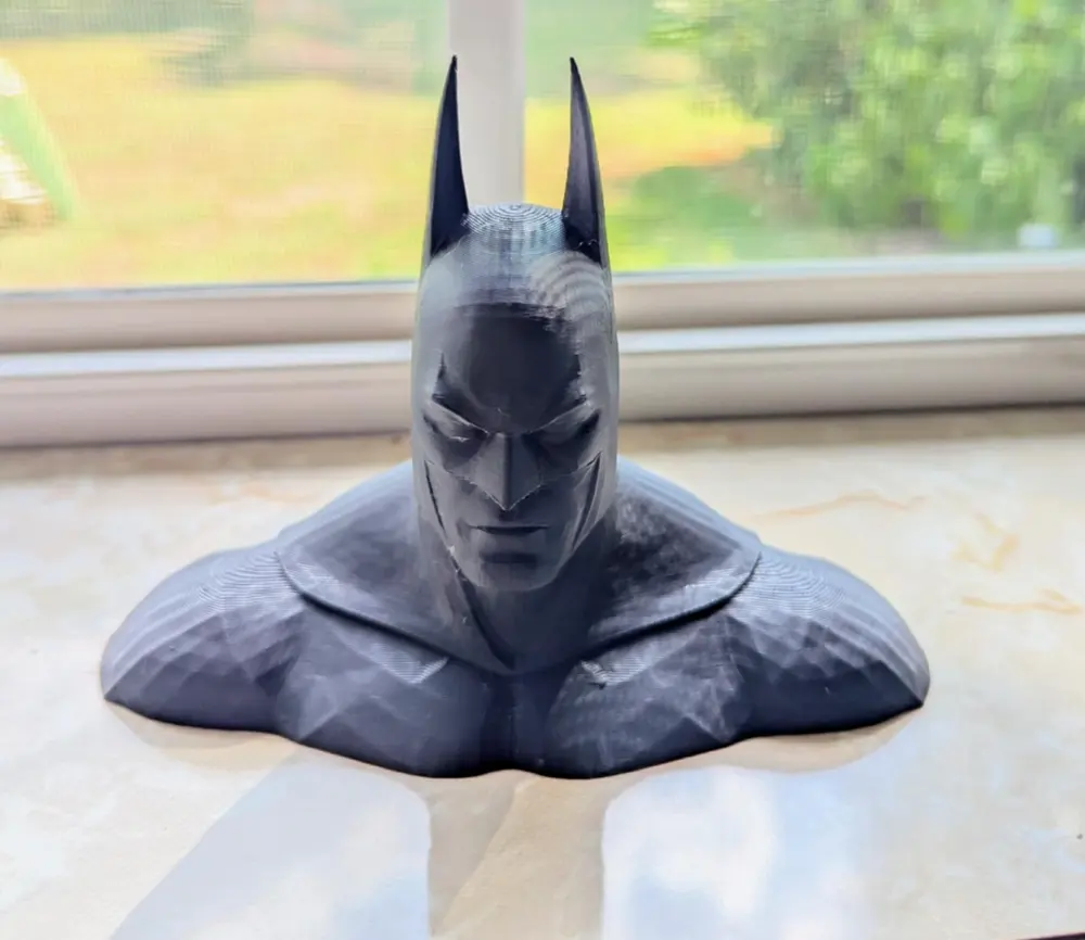 Batman Bust by Siiinker