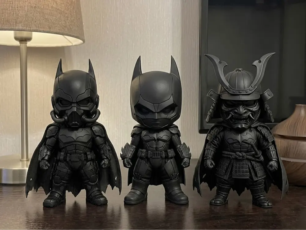 Batman Chibi Trio by Clean Studio