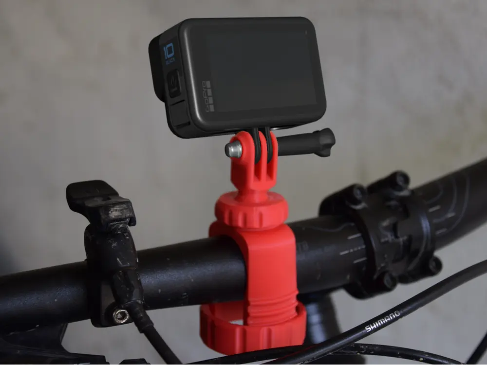 Bike GoPro/ActionCam Mount by MakerVerse Designs