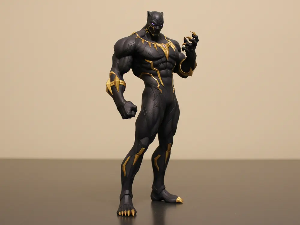 Black Panther Figure by Khanden