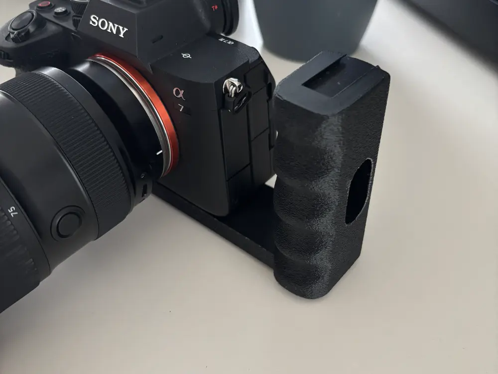 Camera Side Handle by Allachdorfer