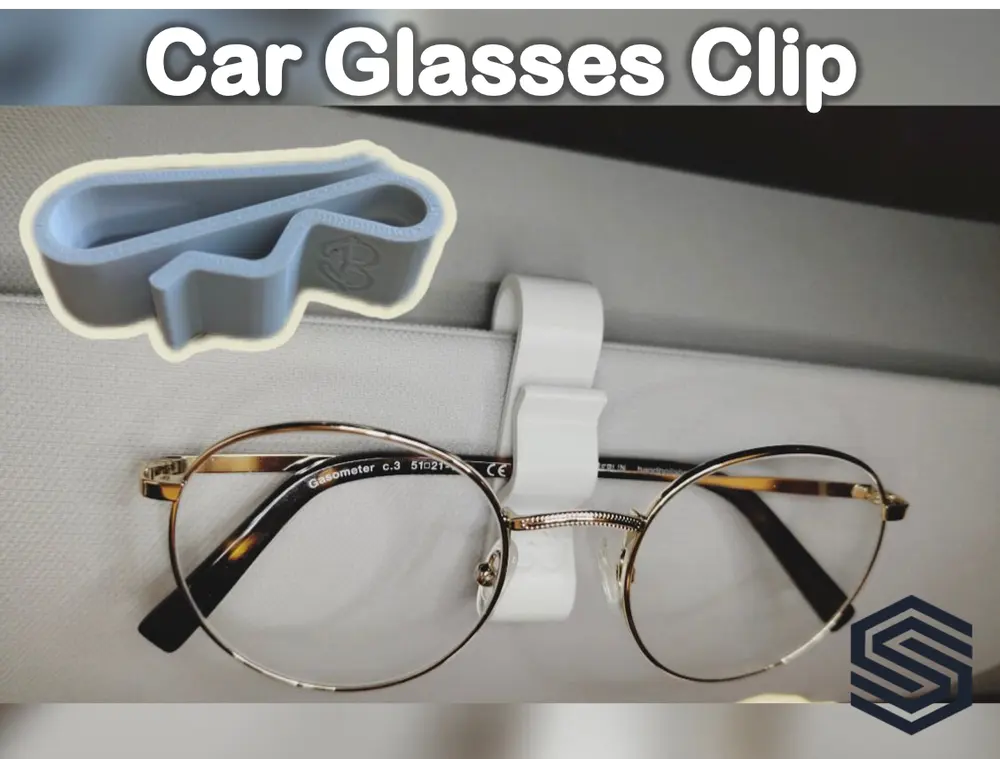Car Glasses Clip by UniversalMaker