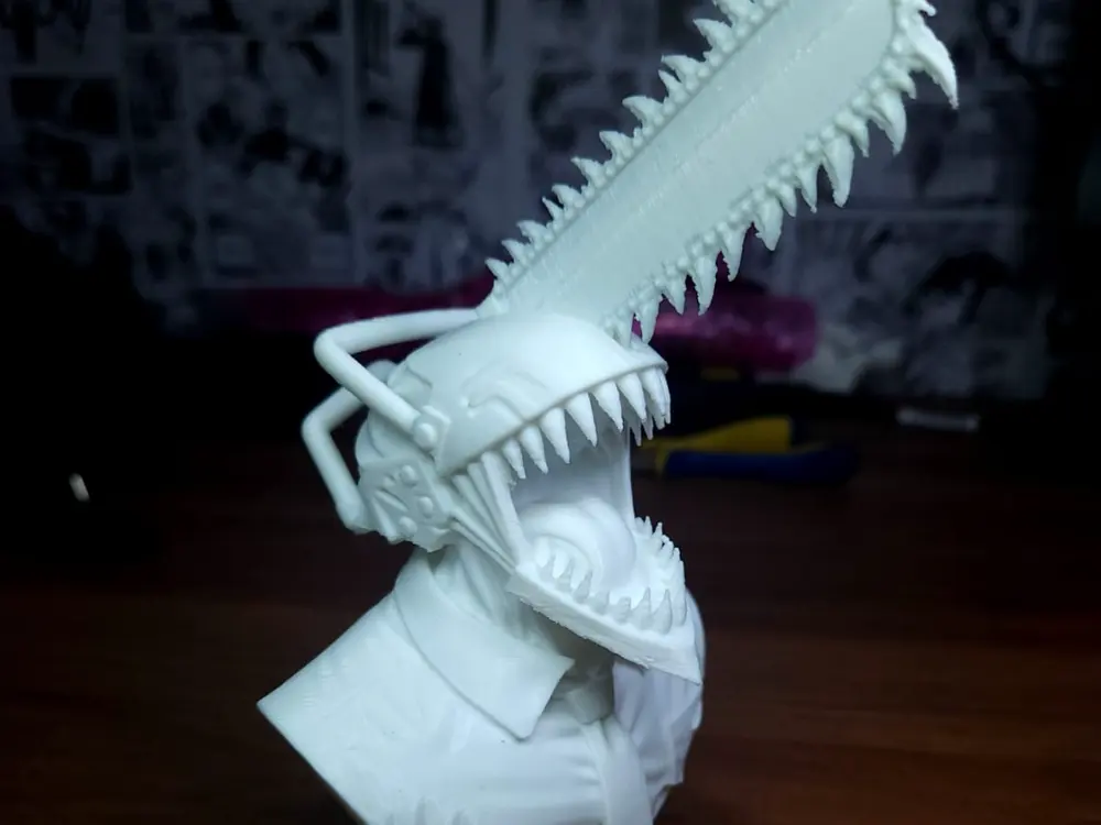 Chainsaw Man Bust by 3dgui