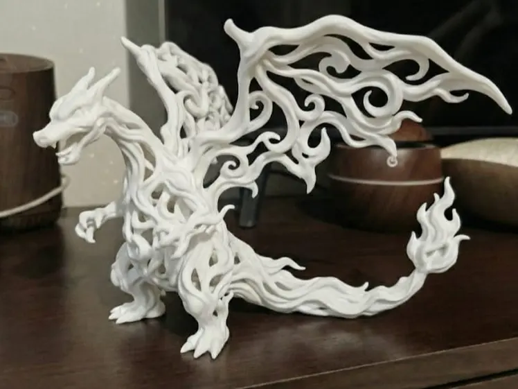 Charizard Elemental: Voronoi Art Edition by Clean Studio