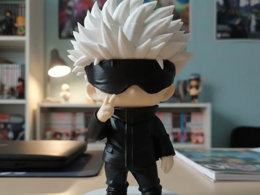 Chibi Gojo Figure by Gabryyyy