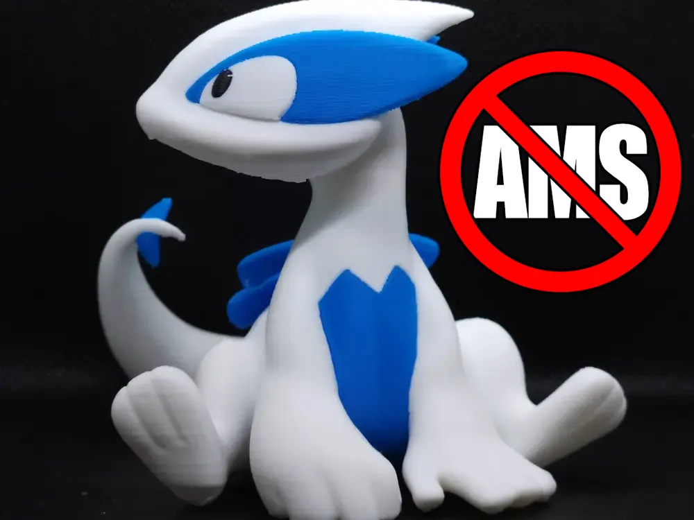 Chibi Lugia by TomSculpts3D
