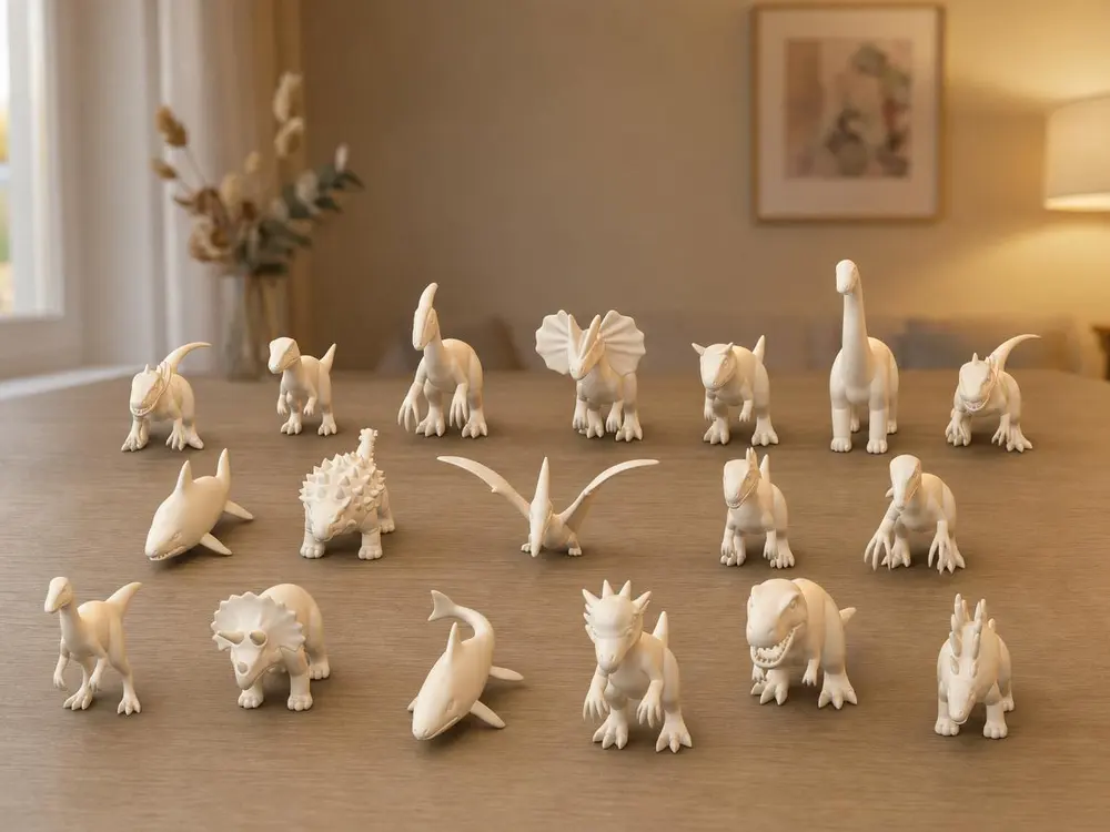 Complete Dinosaur Collection Figure by Keylor