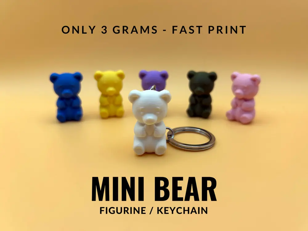 Cute Mini Bear by Rusty Tractor