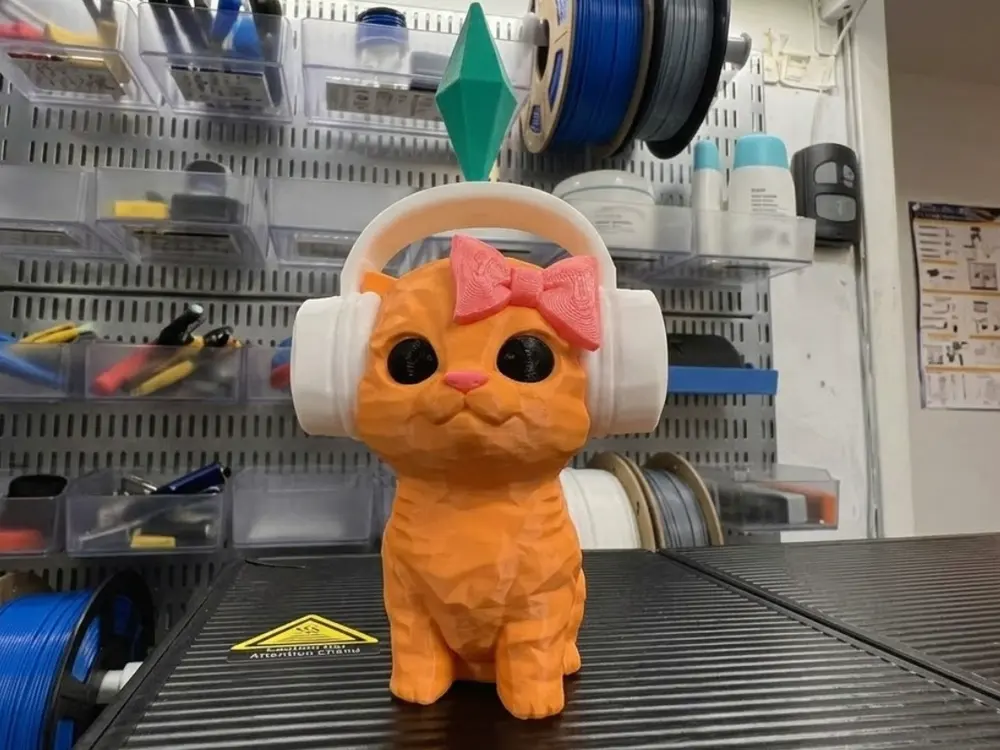 Dancing Cat Dashboard Figure by DaoGe