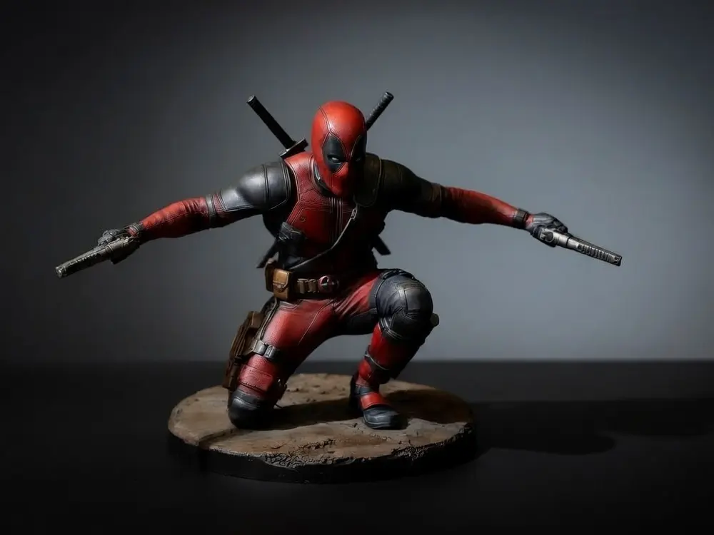 Deadpool Figure by Buřina