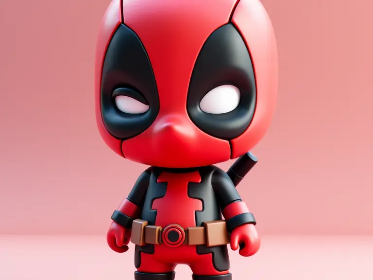 Deadpool Figure by THOMSOH