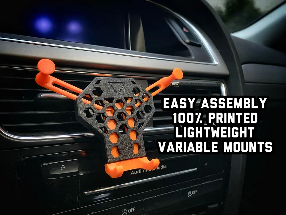 Delta Gravity Car Phone Holder by HenryLab
