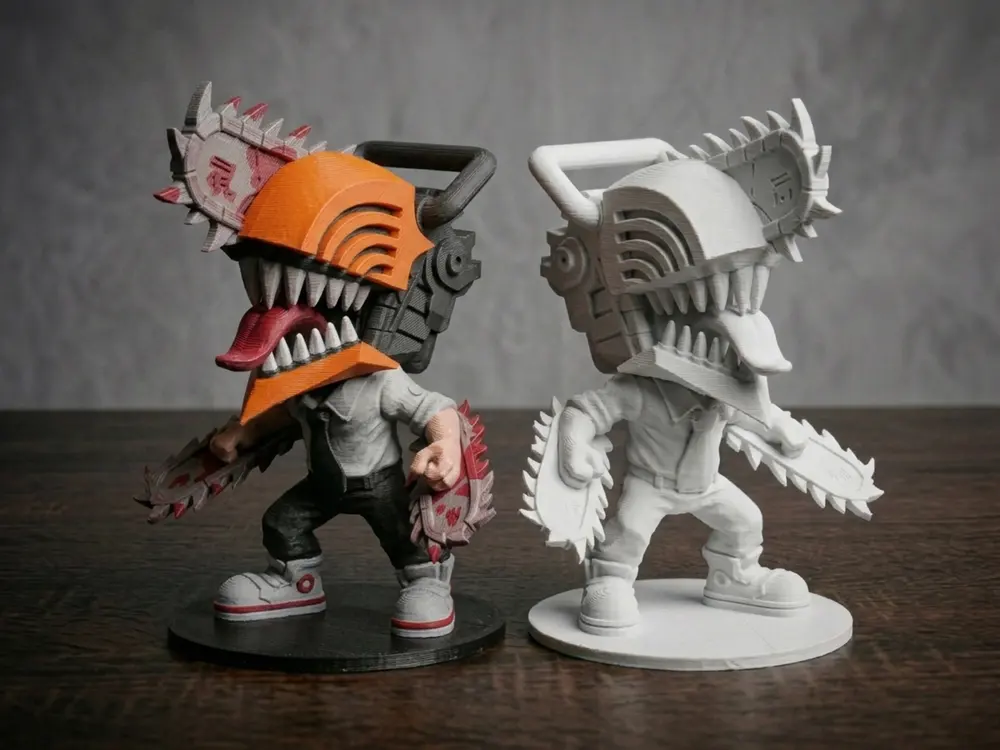 Denji Unleashed: The Ultimate Chainsaw Man Chibi by Dario