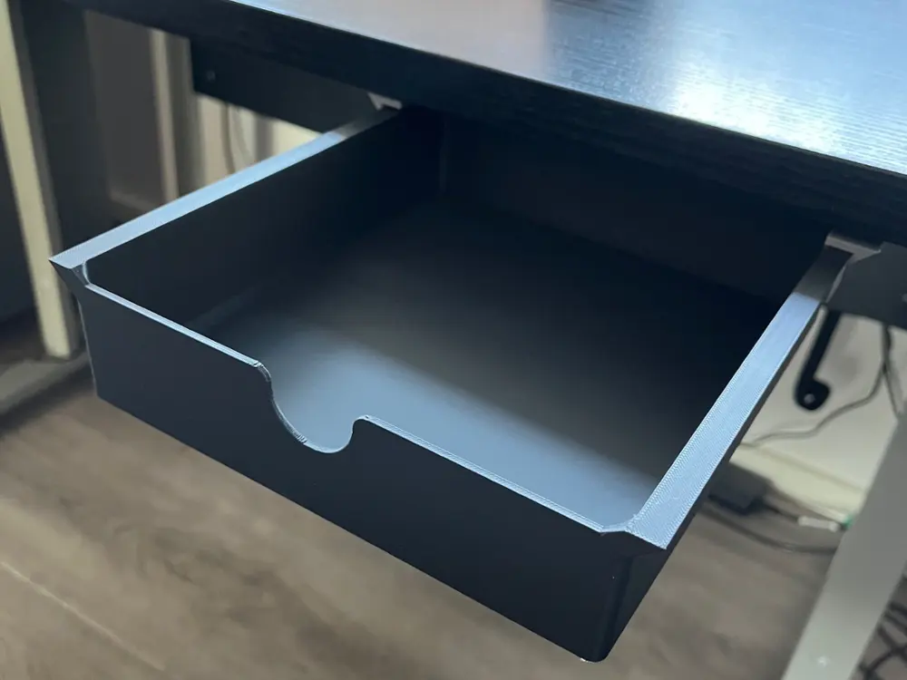 Desk Drawer with Stop by 3d_guy