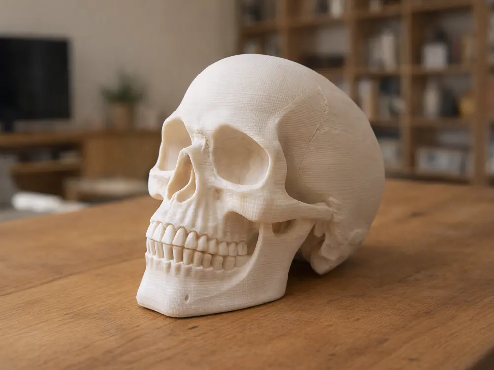 Detailed Skull by DireChris