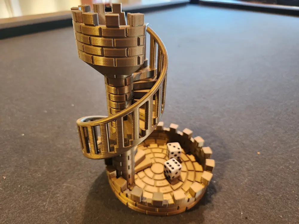 Dice Tower Castle Stairs by squinn