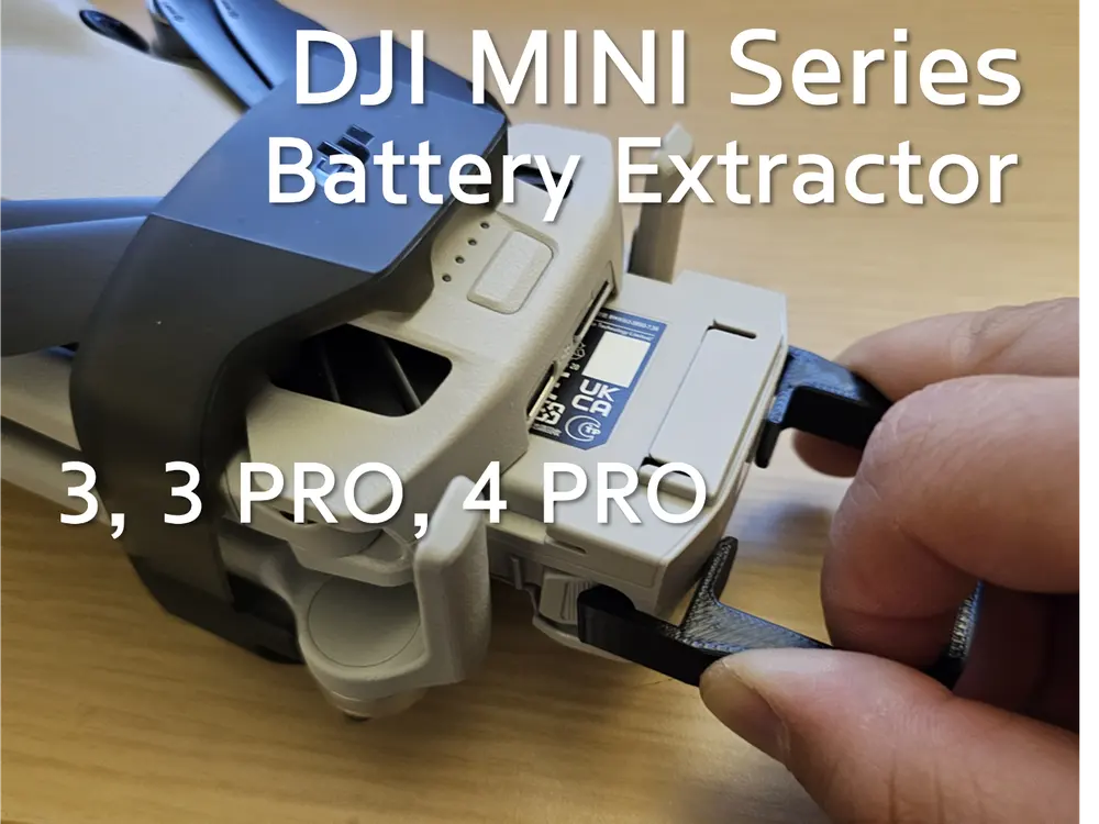 DJI Mini Battery Extractor by Potato_Sprout