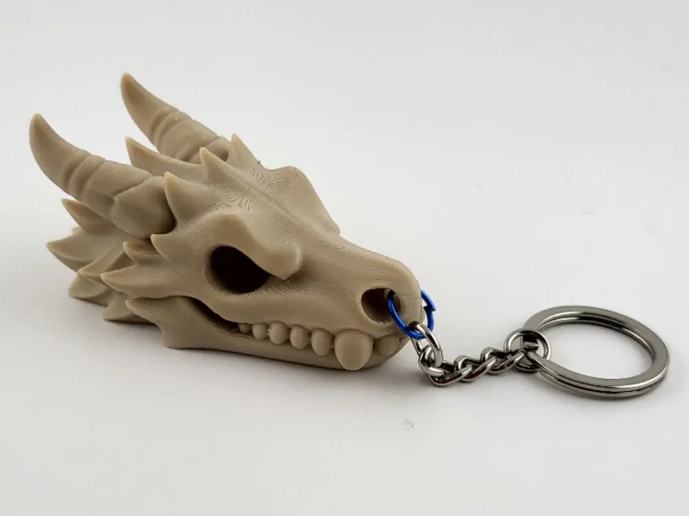 Dragon Skull Keychain by Mad power