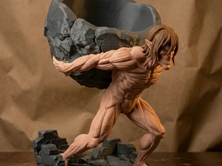Epic Attack Titan (Eren) Statue by Nero