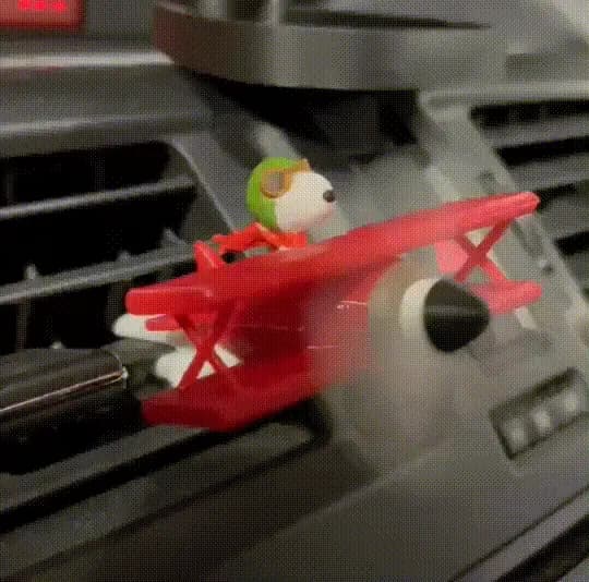Flying Snoopy Air Freshener for Cars by EternalGnome