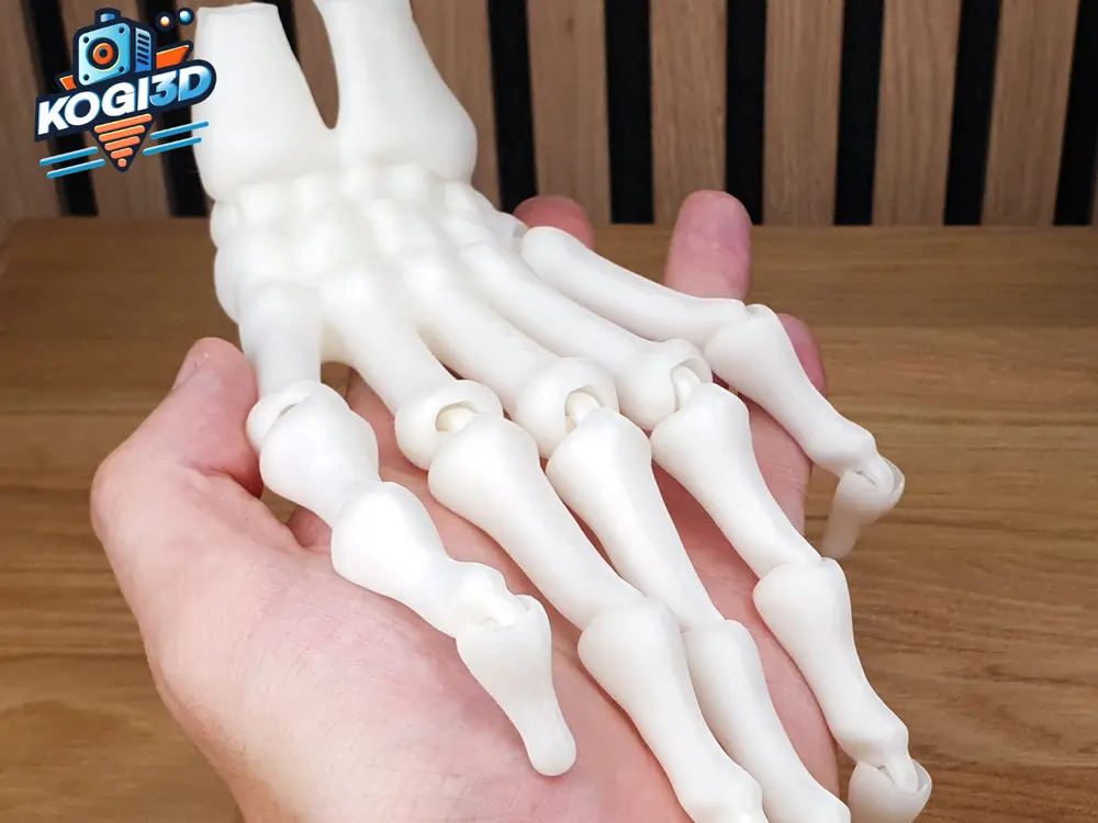 Fully Articulated Skeleton Hand by KOGI3D
