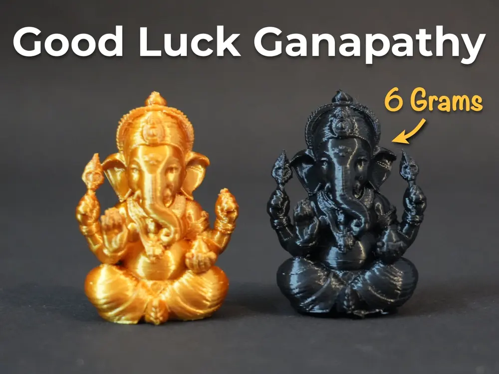 Ganapathy Idol Figure by Prints of Aaril 💚