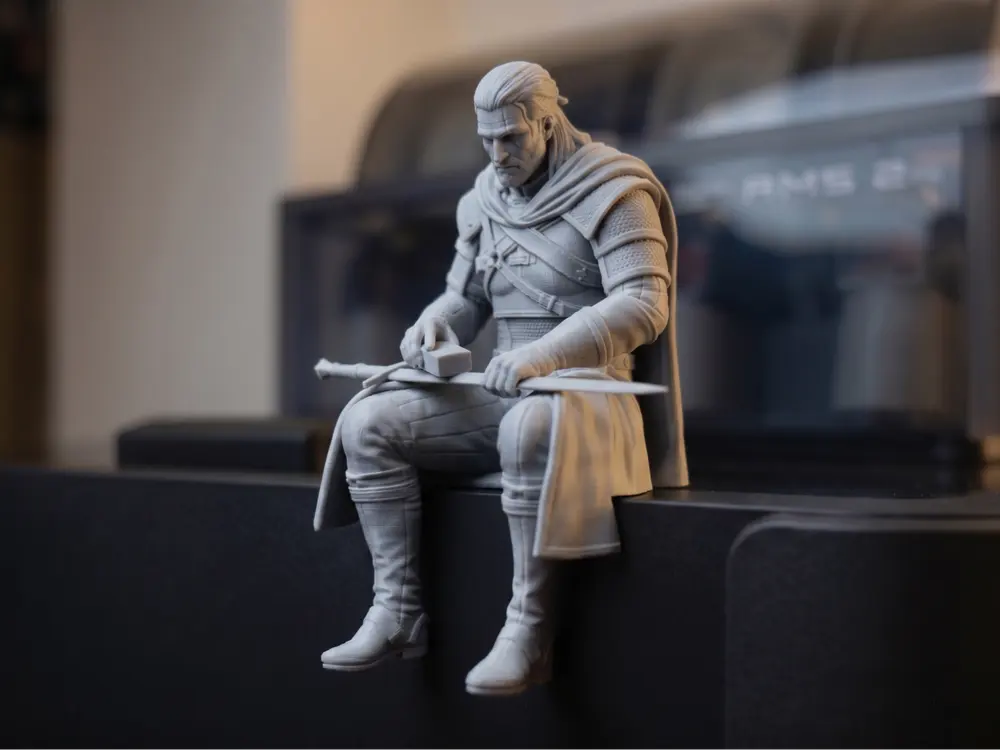 Geralt of Rivia Figure by Lynns