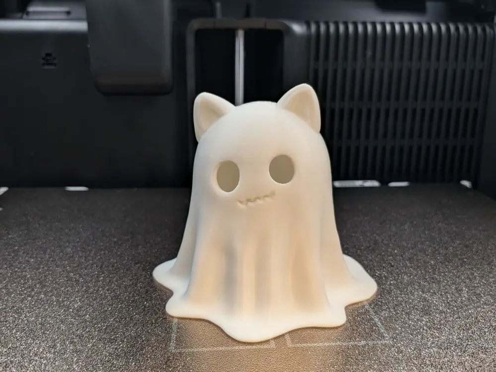 Ghost Cat - Cute Cat Ghost Halloween Decoration by Marcel