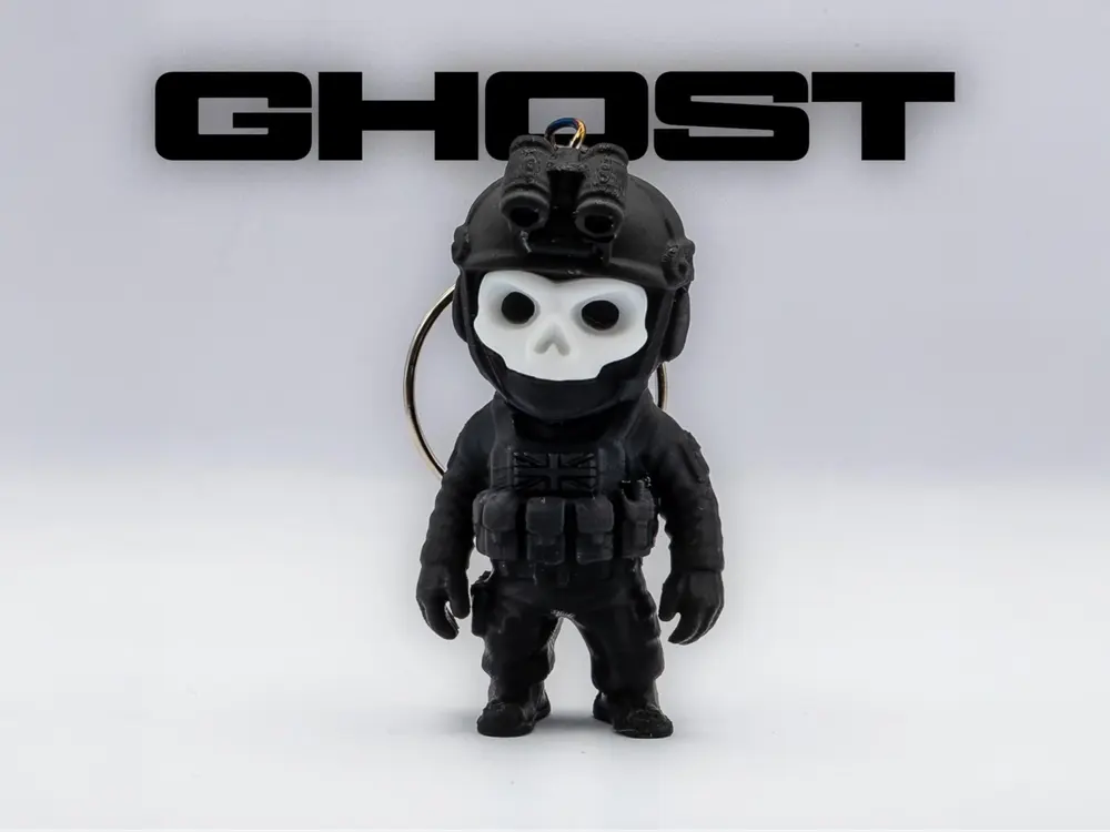 Ghost - Gamer Mini Figure by Lawson3D