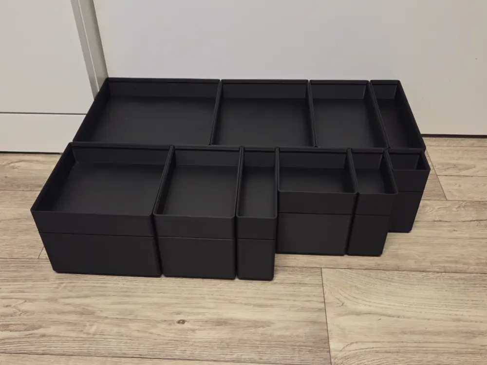 Gridfinity Stackable Bins by Trycer
