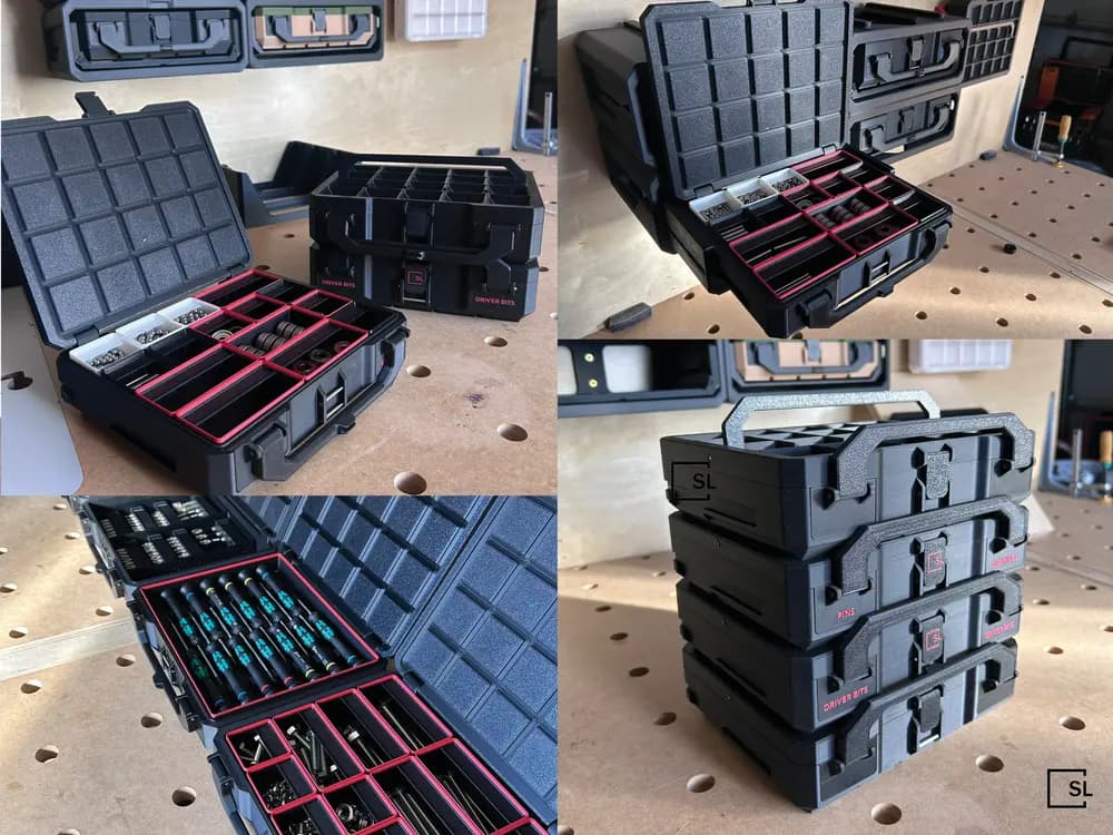Gridfinity Storage Box by schuylab