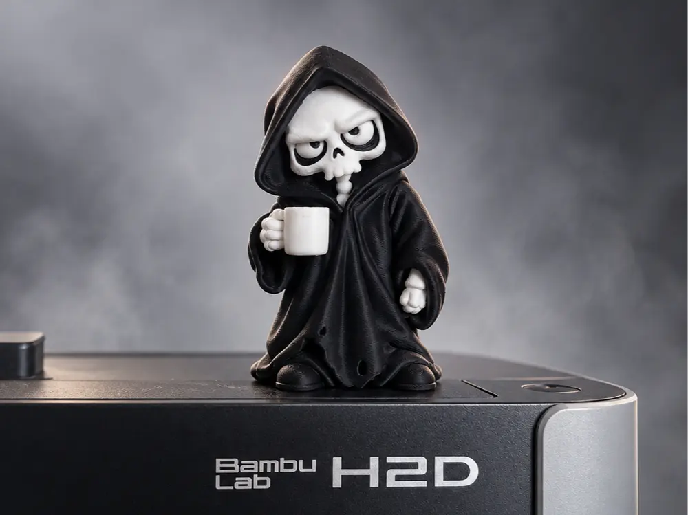 Grumpy Grim Reaper by BluB