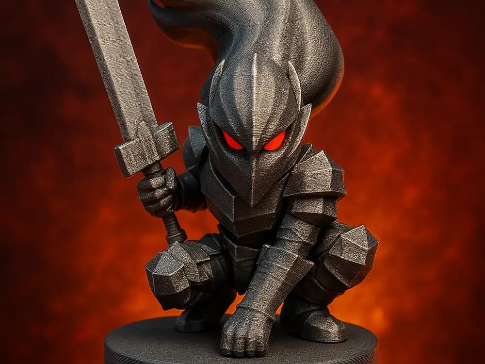 Guts - Berserker Knight Armor Cape Sword Figure by Starlayer Studio