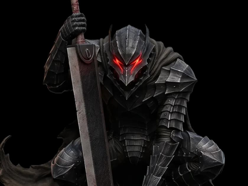 Guts: The Black Swordsman Figure by Cadel