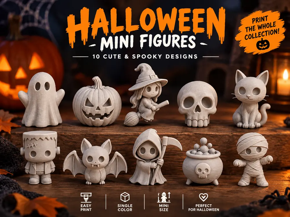 Halloween Figure Set Collection by D.V.LABS