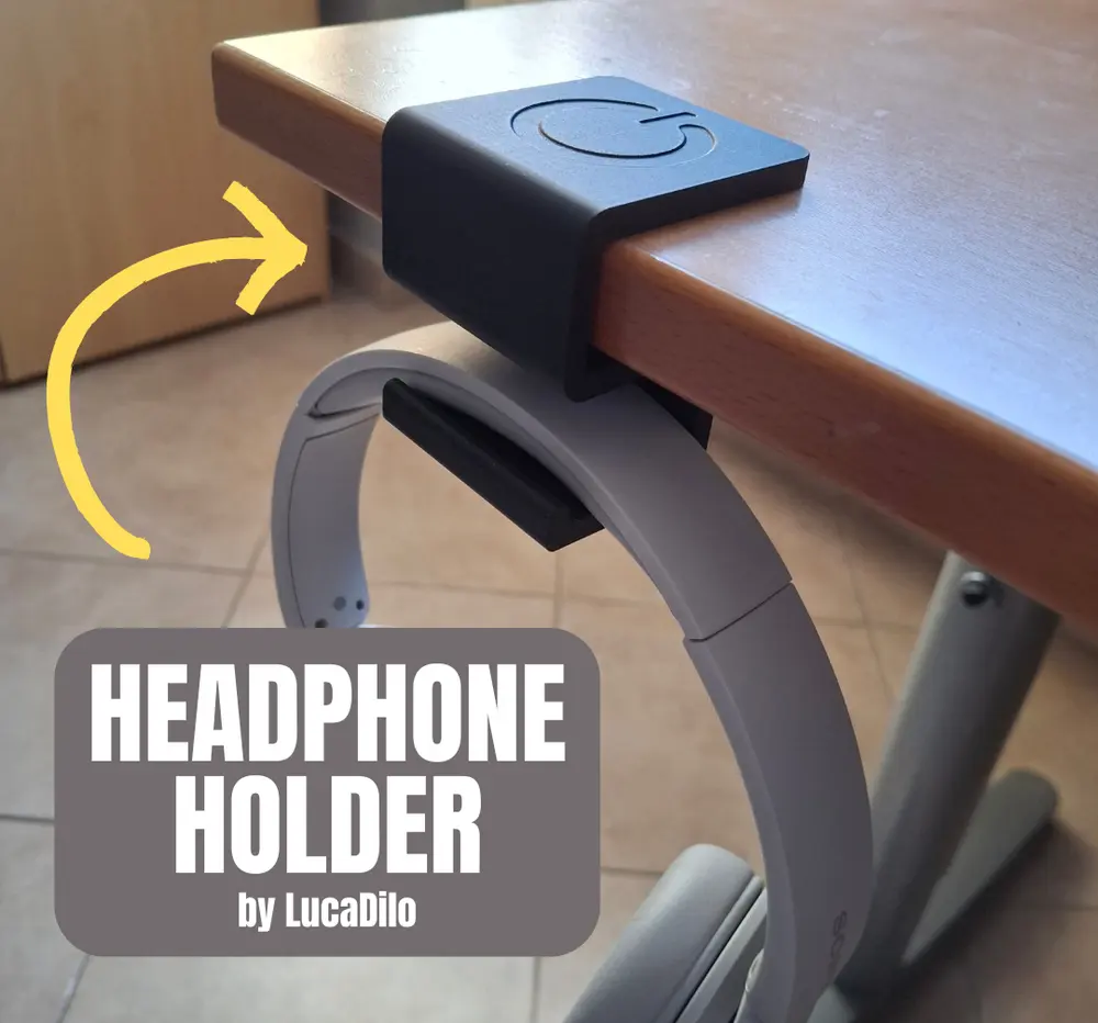 HeadPhone Holder by LucaDilo