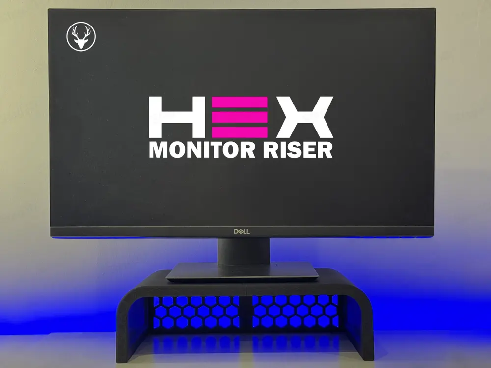 Hex Monitor Riser by Stag 3D
