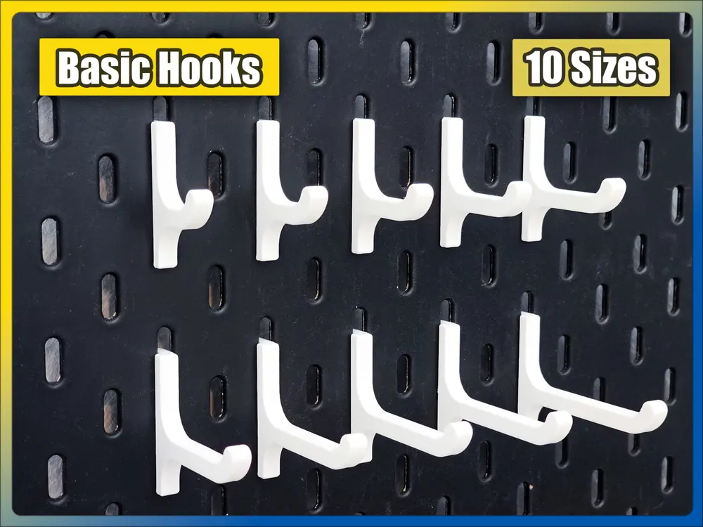 Hooks for IKEA Skadis by AU3D