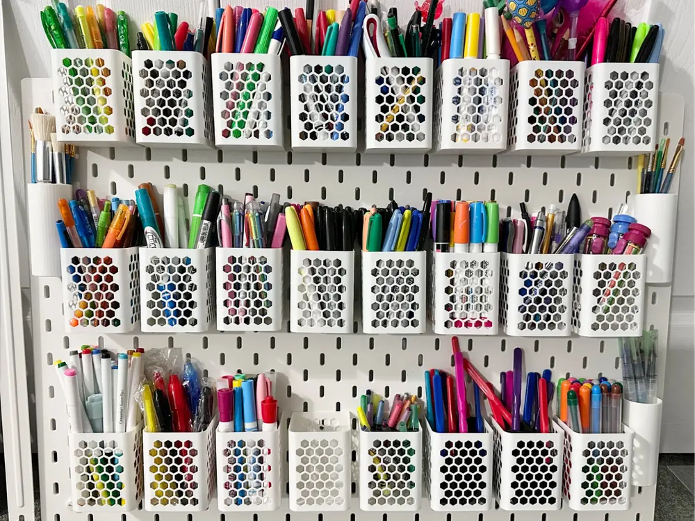 IKEA Skadis Basket For Pens by 3DKikl