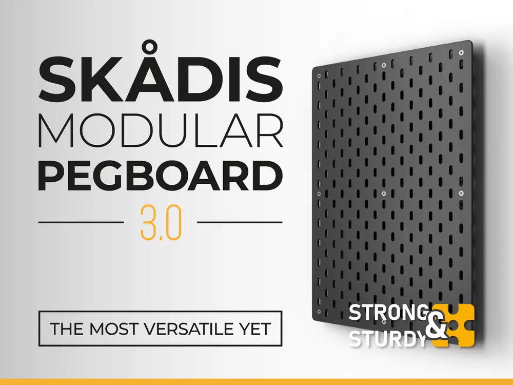 IKEA Skadis Modular Pegboard 3.0 by AdamKozakGrafika
