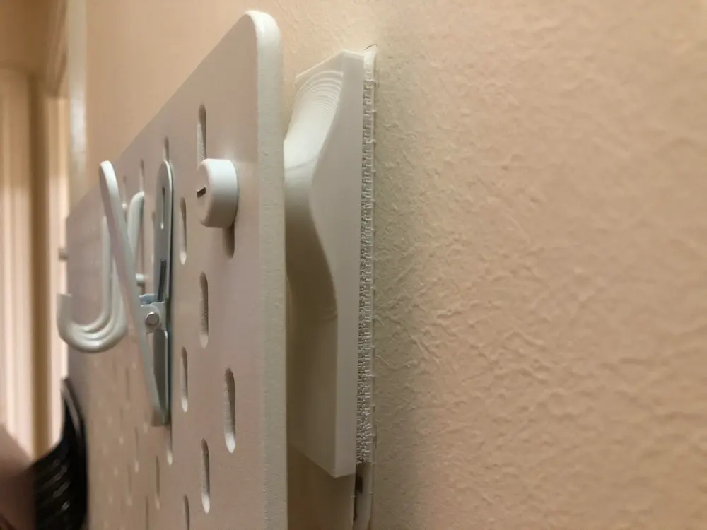 IKEA Skadis No Drill Wall Mount for 3M Command XL by goodstuff