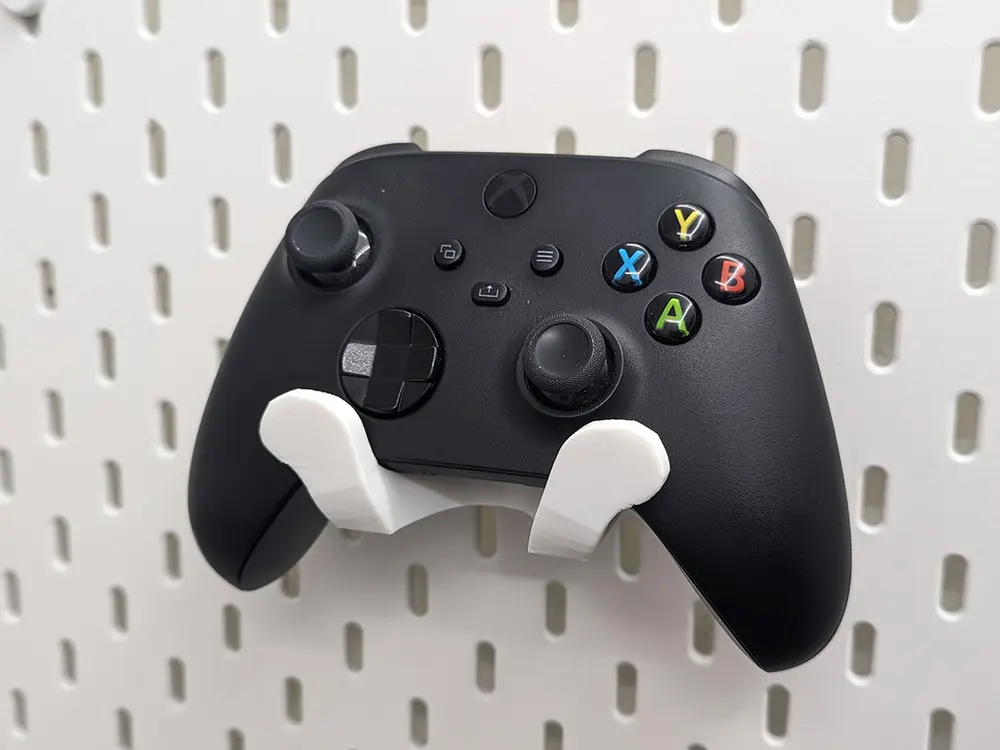IKEA Skadis Xbox Controller Holder by SaitoSquare