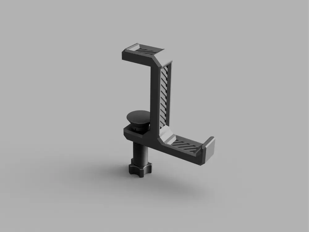 Industrial Headphone Hook by Vostok Labs