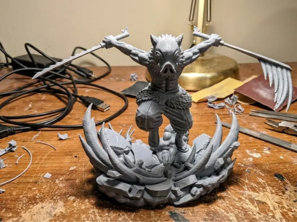 Inosuke Hashibira Figure by Cute Angel